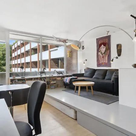 First Row Apartment With Balcony To The Ramparts โคเปนเฮเกน ภายนอก รูปภาพ